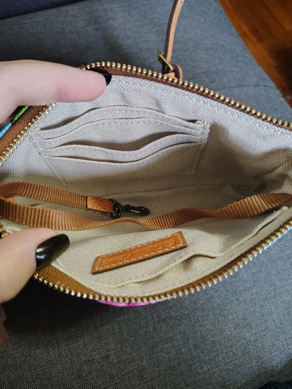 Dooney & Bourke Lexi Crossbody Hydrangea Monogram